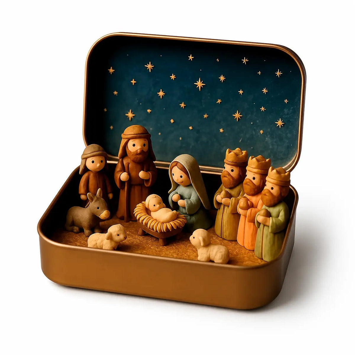 ✝️ Little Bethlehem™ – Pocket Nativity Scene Set✝️