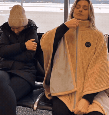 Cozy Current | USB Heated Waffle Wrap