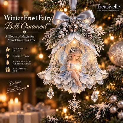 🧚‍♀️🎄 Holiday Collector’s Set | All 7 Light-Up Fairy Bell Ornaments – 50% OFF + FREE SHIPPING