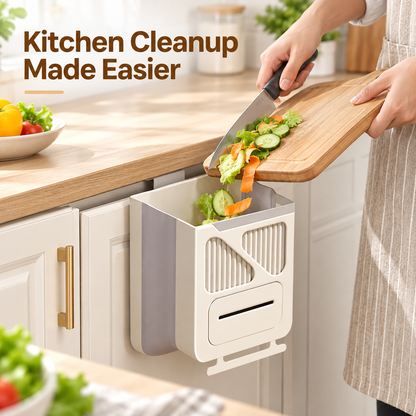 Hanging Kitchen Trash Can for Cabinet Door