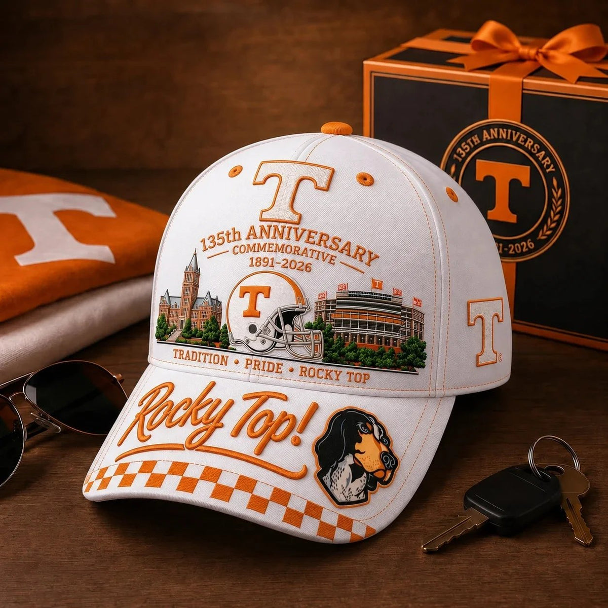 Rocky Top 135th Anniversary Commemorative Cap🏈（Buy 2 Free Shipping）