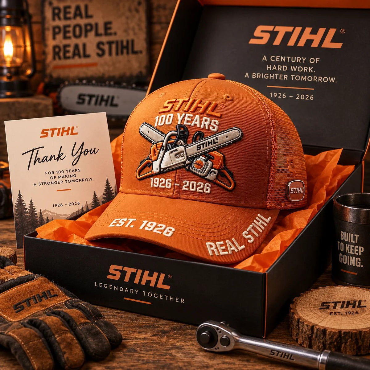 STIHL 100th Anniversary Commemorative Trucker Cap