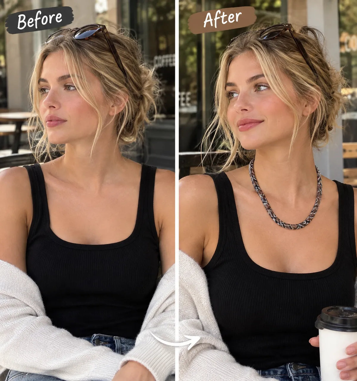 Snake-Inspired Necklace – Bold Statement Jewelry for Men & Women