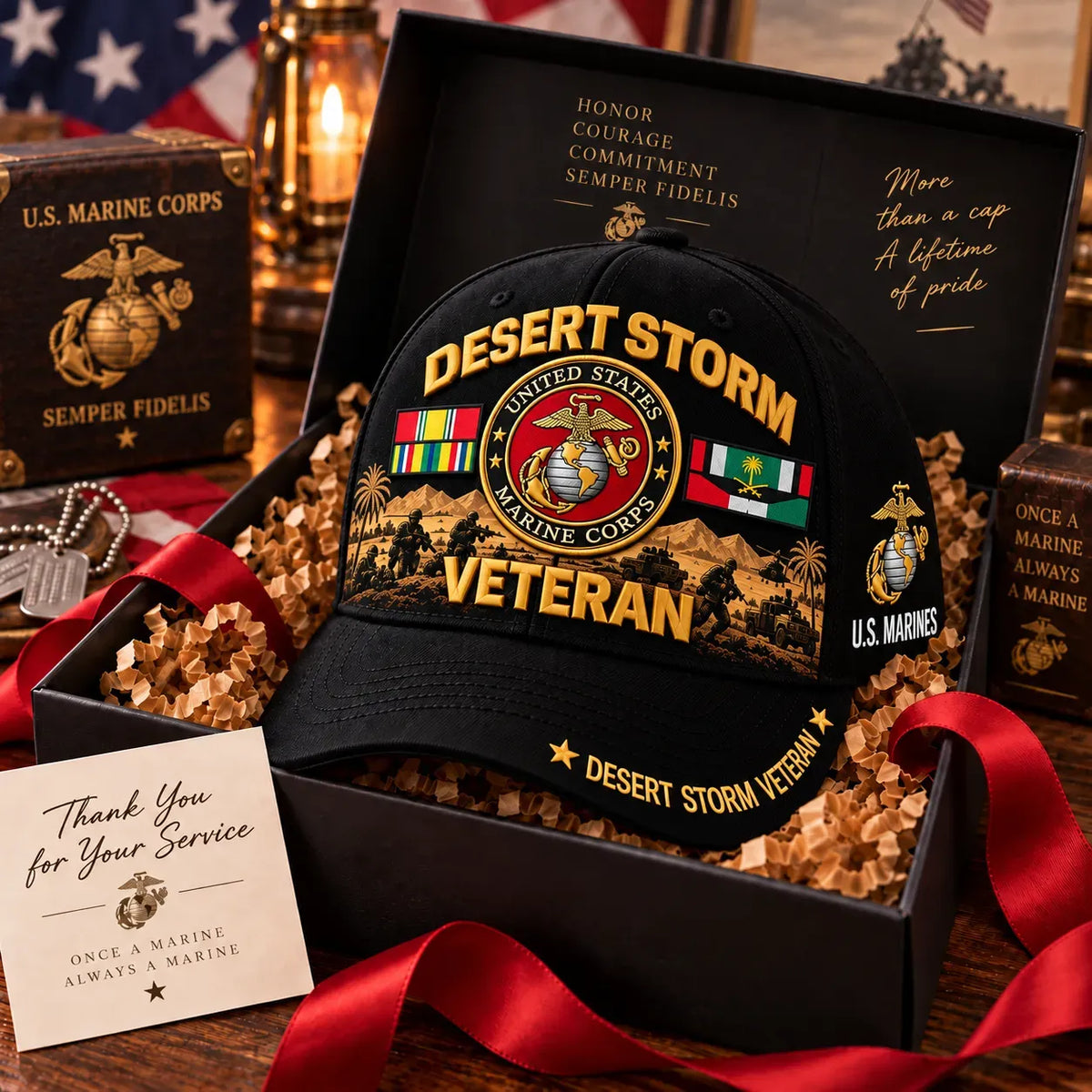 🎖️ Desert Storm Veteran Cap – Your Service. Your Pride. (1991–2026 - 35TH ANNIVERSARY)