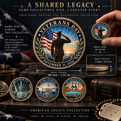 🔥 LIMITED RELEASE • 50% OFF — 2026 American Legacy Commemorative Coin Collection