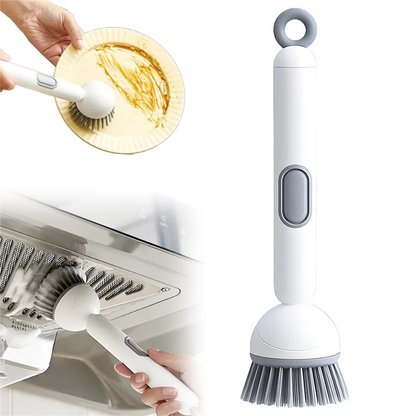 🧽 6-Angle Soap Dispensing Brush