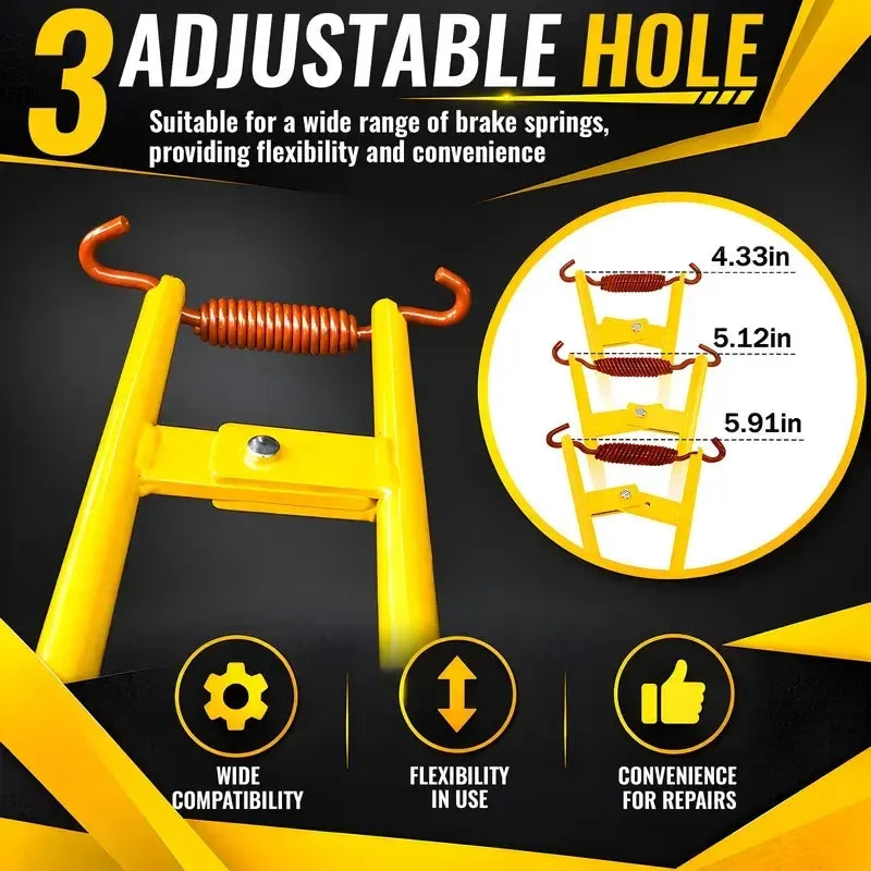 Heavy-Duty Truck Brake Spring Tool 🔩 – Slack Adjustment Helper