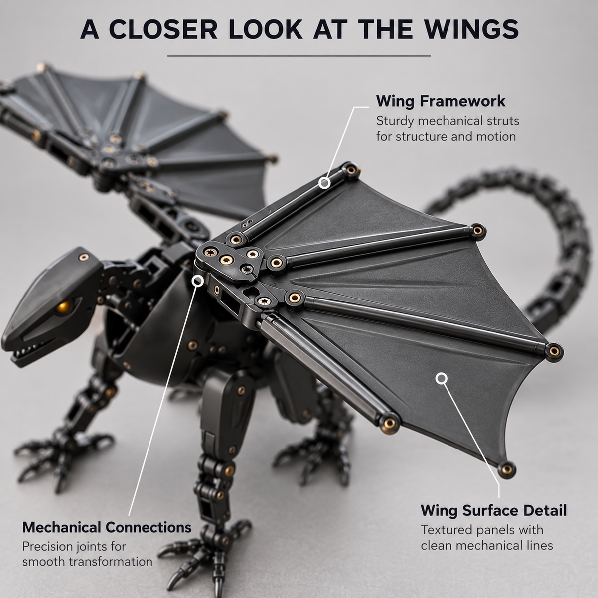 🥚🐉 DragonMorph – Egg to Dragon Transforming Mechanical Toy