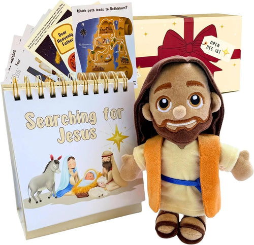 🔥Last Day 50% OFF -✝️ Searching for Jesus Advent Set | 25-Day Christmas Hide & Seek