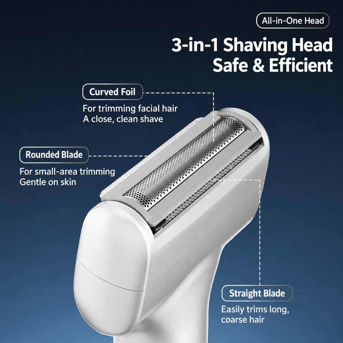 💝🪒 Men’s Portable Foil Electric Razor ⚡🧔 Rechargeable Wet & Dry Close Shaver
