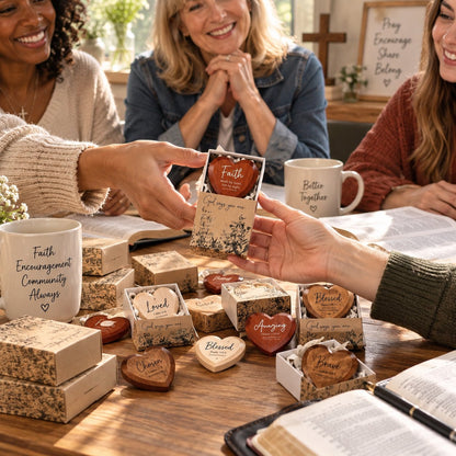 ⏳Limited-time 49% off✝️Christian Pocket Heart Gift Set(Set of 12)