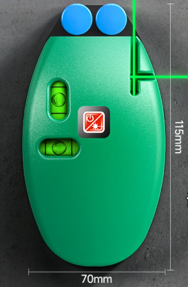 ✅50% off Bright infrared laser, accurate 90° right angle, pocket-sized leveling tool!