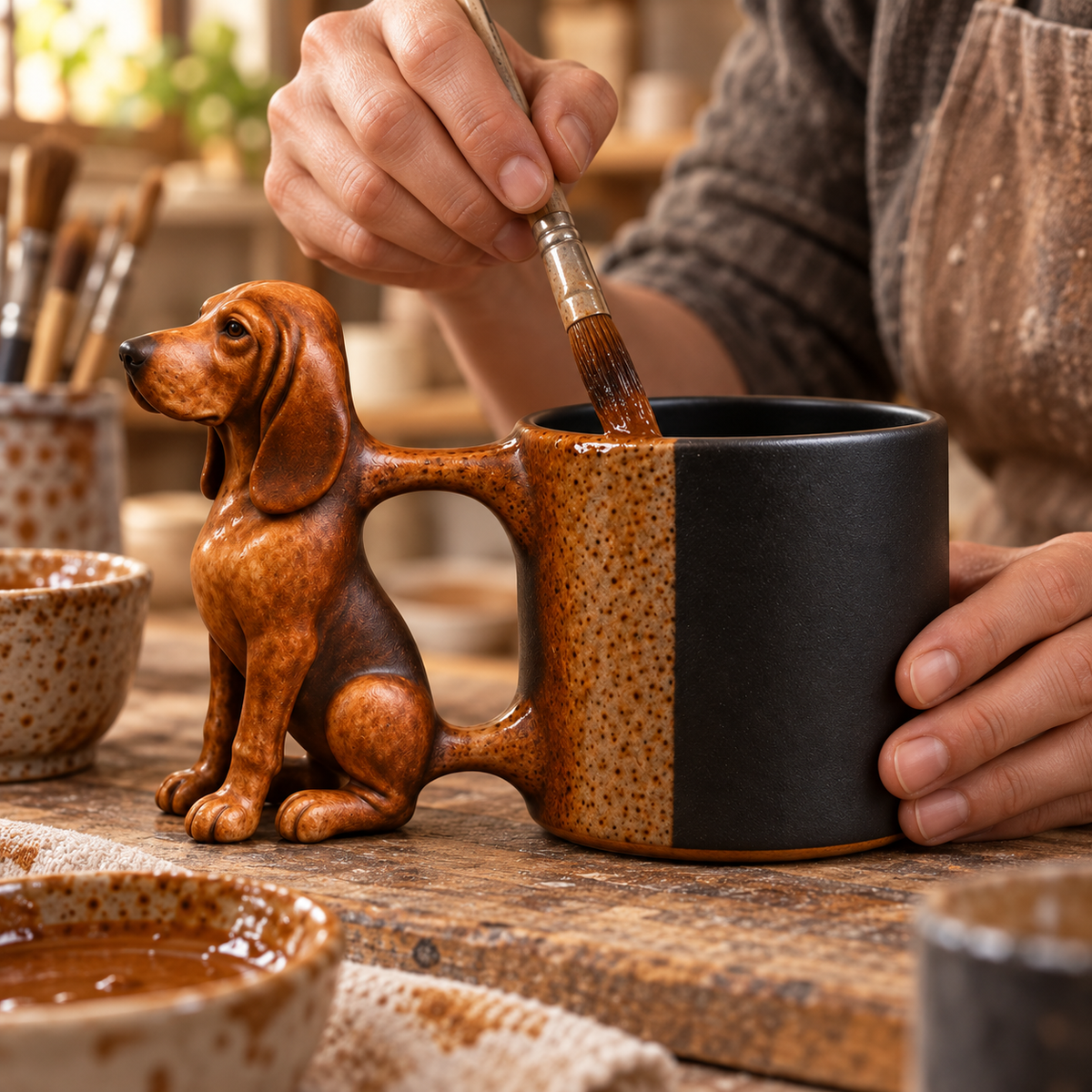 Handmade Dog Mug – Choose Your Pup