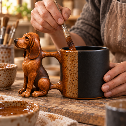 Handmade Dog Mug – Choose Your Pup