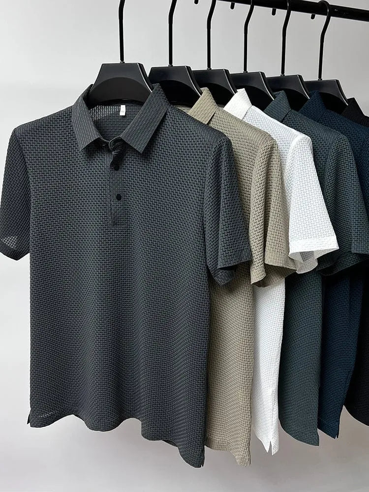 Men's Classic Loose-Fit Solid-Color Casual T-Shirt