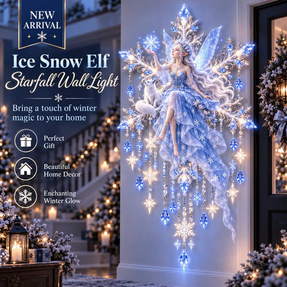 🎁Last Day 49% OFF🔥❄️ Snow Fairy Wall Light – A Magical Winter Glow