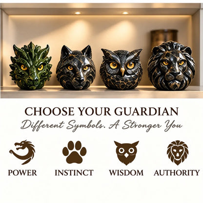 🔥Luxury Guardian Animal Stone Sculpture - ✨Elegant Home Décor & Gift-Ready Art Piece