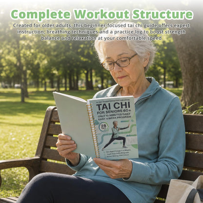 Tai Chi Walking for Seniors, Spiral Bound 28 Day Morning Plan