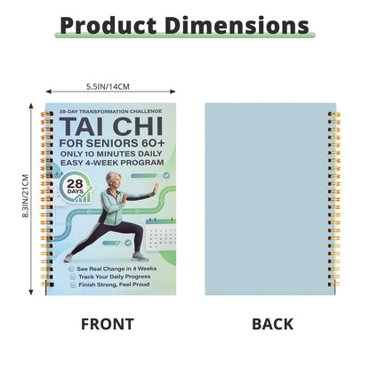 Tai Chi Walking for Seniors, Spiral Bound 28 Day Morning Plan