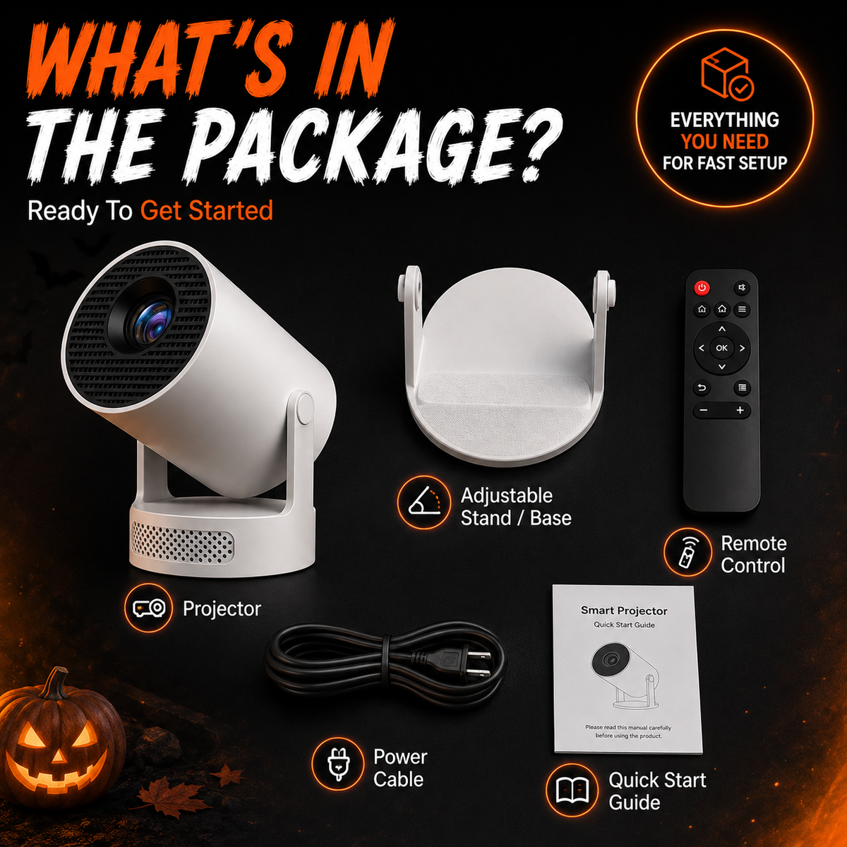 👻New Halloween window projector