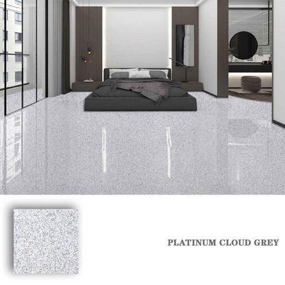✨ High-Gloss Marble-LookEpoxy Self-Leveling Floor Coating– Transform Garages, Basements, Courtyard & Workshops