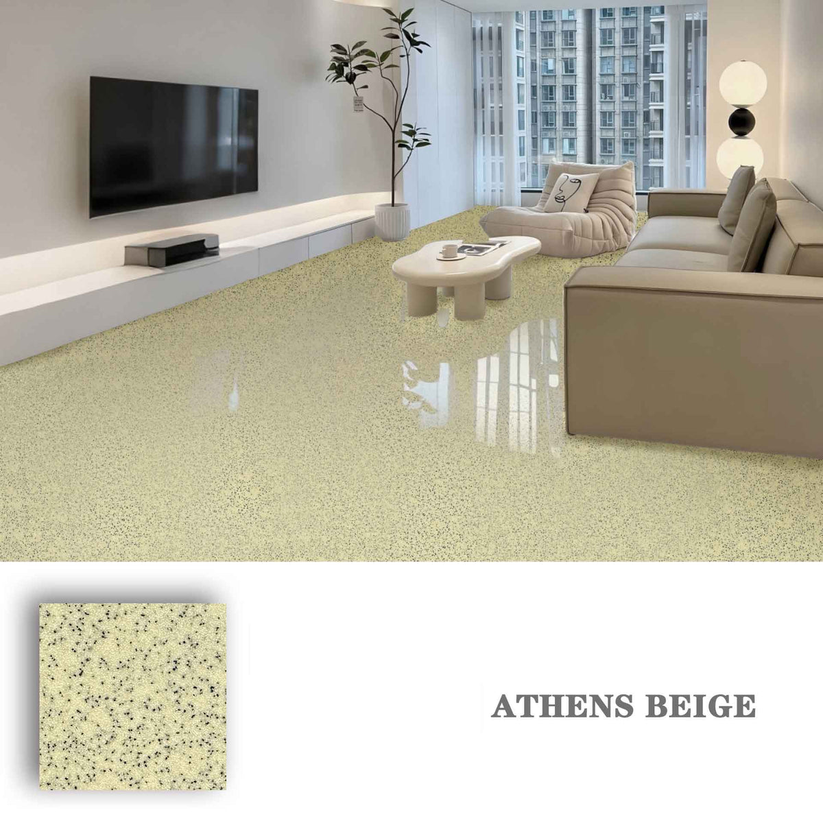 ✨ High-Gloss Self-Leveling Epoxy Floor Coating – Transform Garages, Basements, Courtyard & Workshops