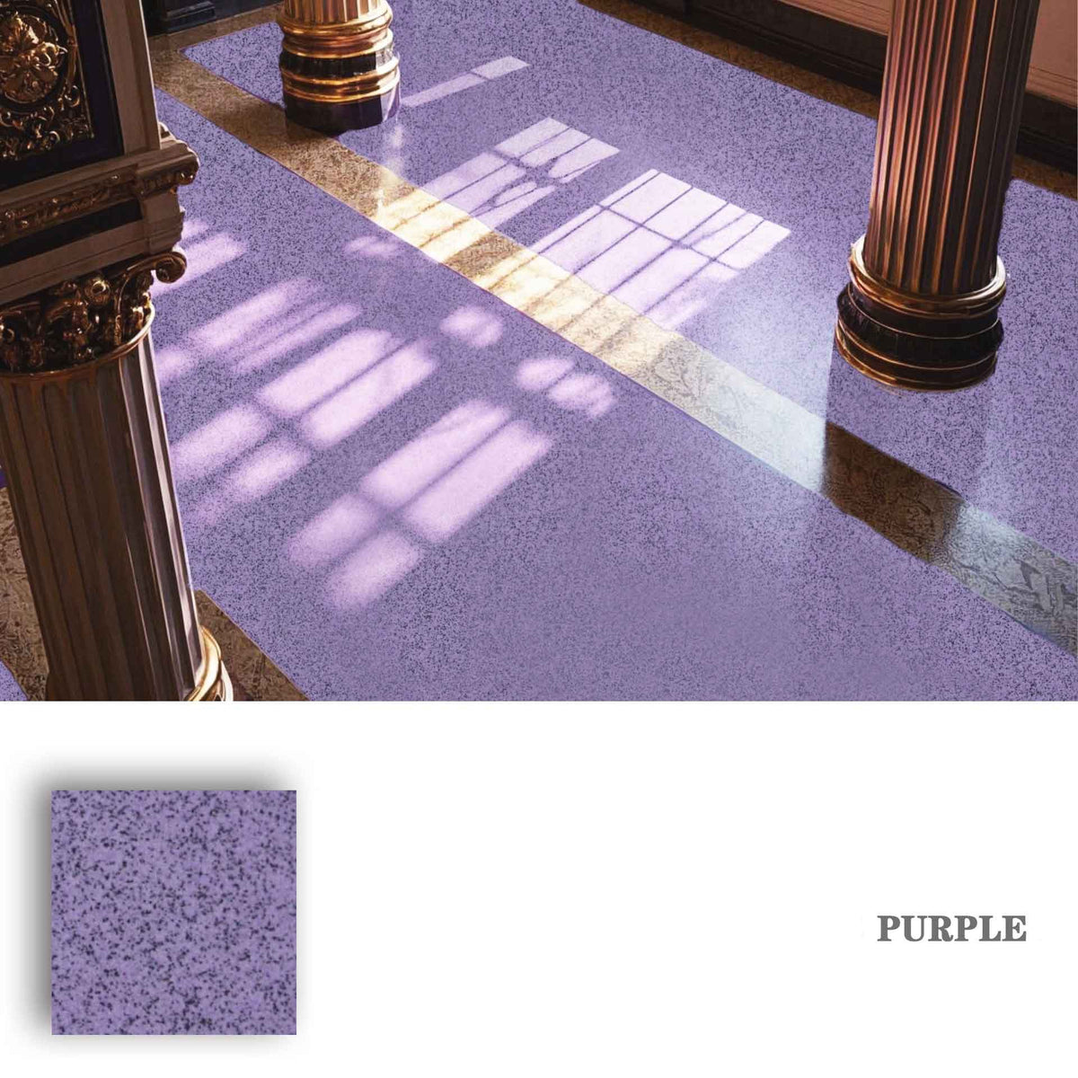✨ High-Gloss Marble-LookEpoxy Self-Leveling Floor Coating– Transform Garages, Basements, Courtyard & Workshops