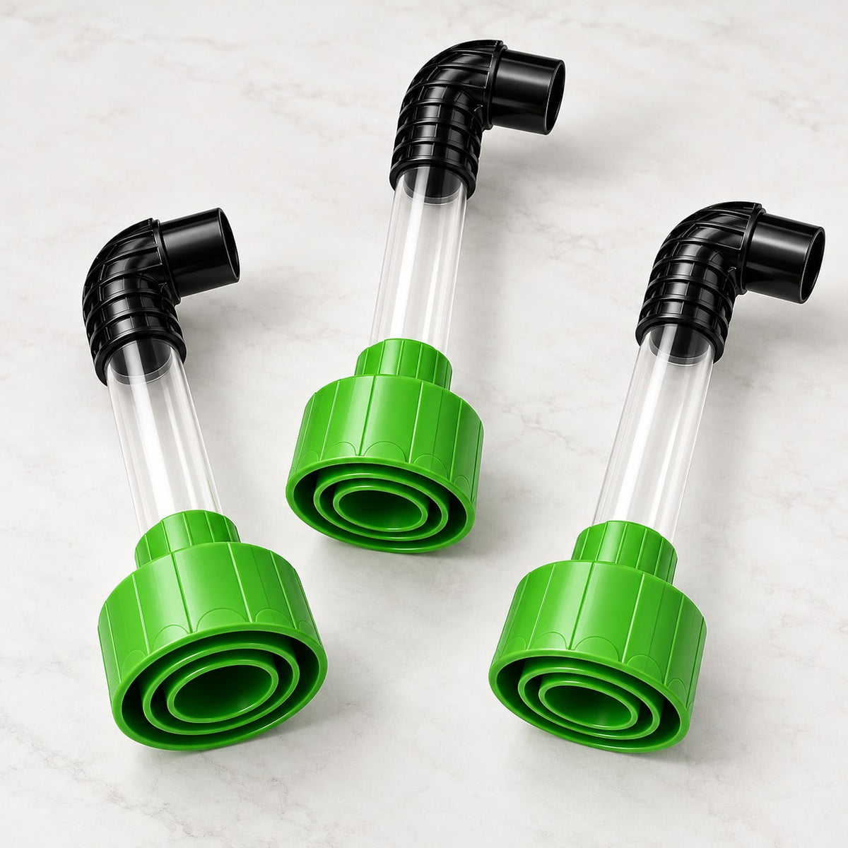 AC Drain Line Vacuum Adapter with Clear Tube