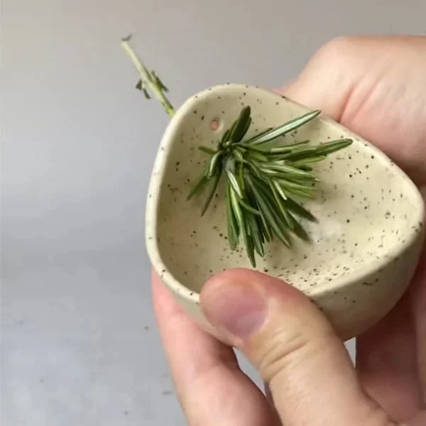 🎉100% Handmade Pottery Herb Stripper
