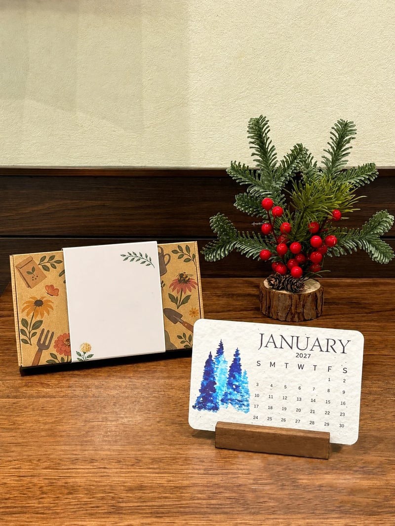 Plantable Seed Calendar 2027