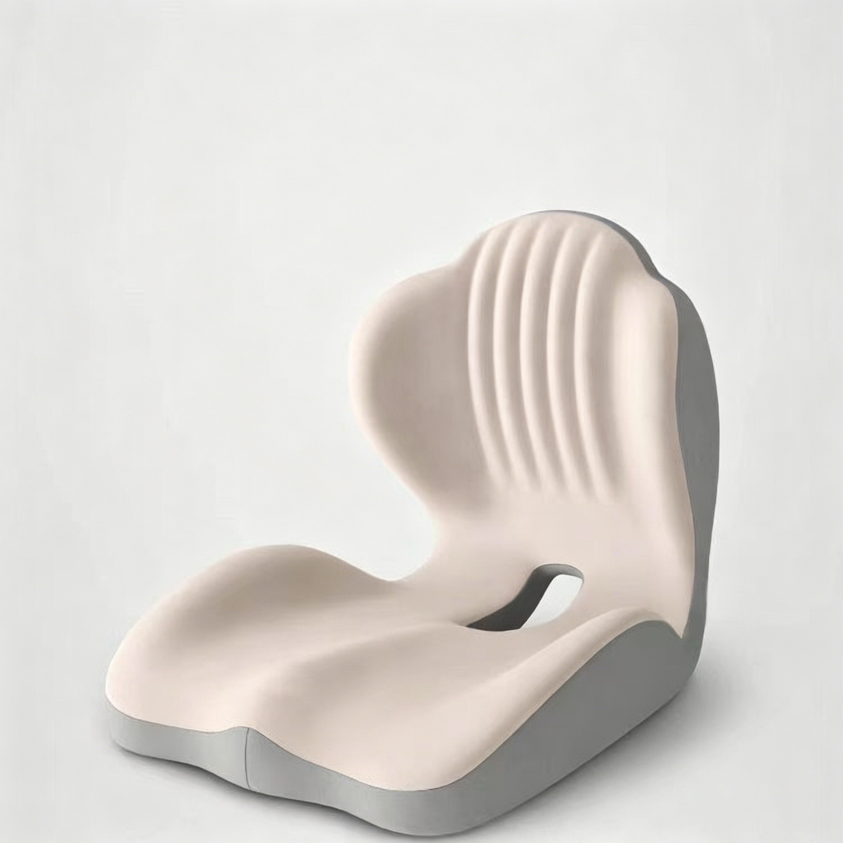 ❤️Ergonomic Memory Foam Seat Cushion with Lumbar & Back Support, Relieves Back Pain, Reduces Pressure