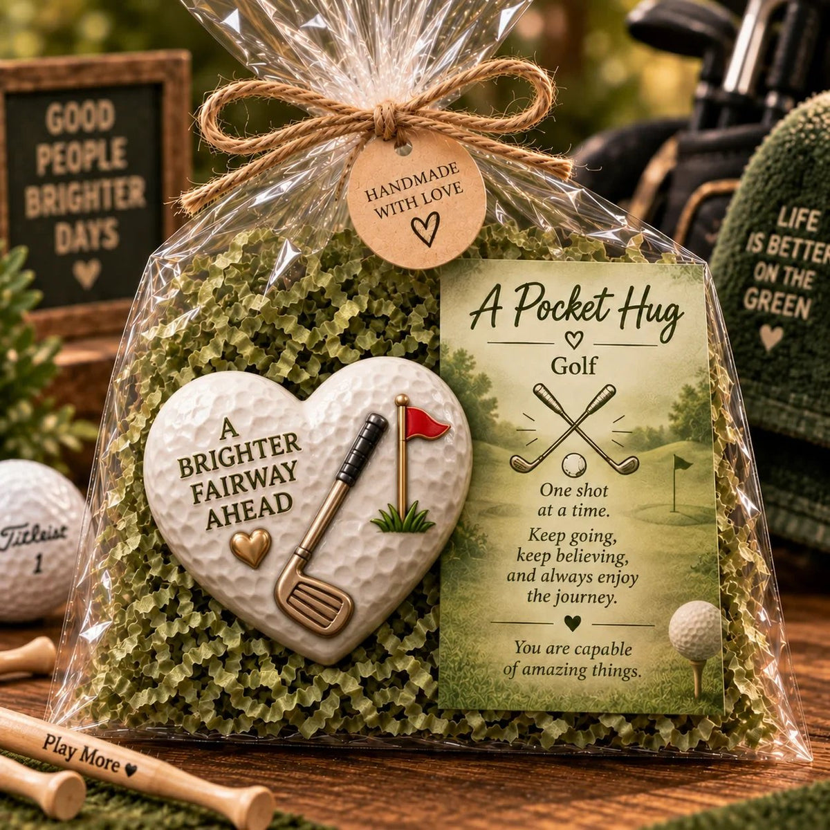 🏆 Sports Pocket Hug | Inspirational Athlete Keepsake Gift