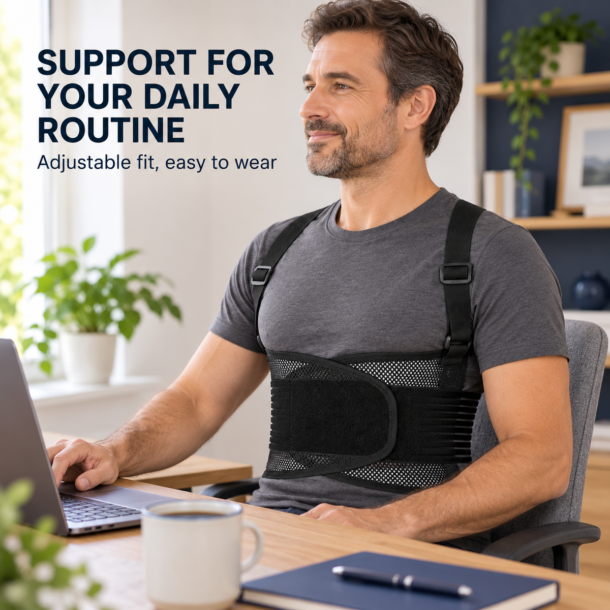 🔥2026 Flash Sale On ✨ Breathable Posture Corrector for Everyday Back Support