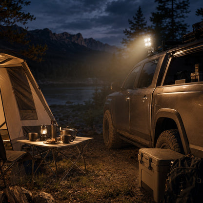 🔥🏕️ 360° Full Coverage Magnetic LED Pod Light – Portable Outdoor Camping & Car Emergency LED Lamp