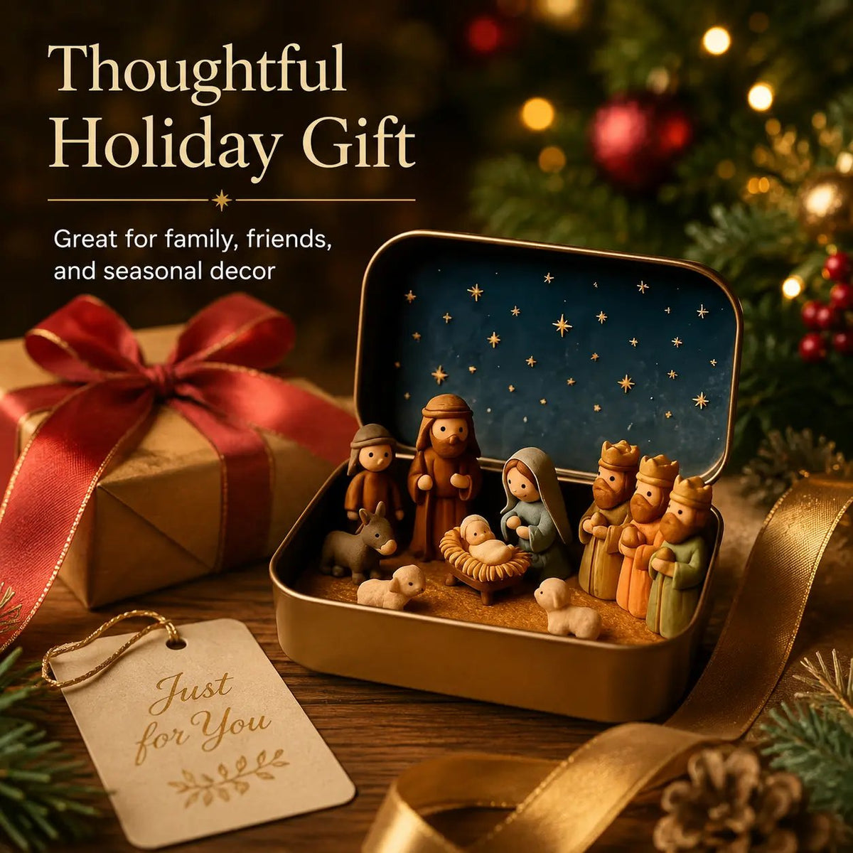 ✝️ Little Bethlehem™ – Pocket Nativity Scene Set✝️