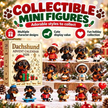 🐶🎄 Dachshund Advent Calendar ✨