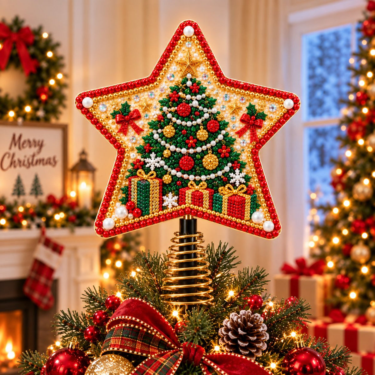 🎄LAST DAY 50% OFF — Light-Up Christmas Tree Topper DIY Kit