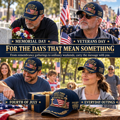 🇺🇸 Faith & Veteran Tribute Cap – Honor Their Sacrifice ✝️