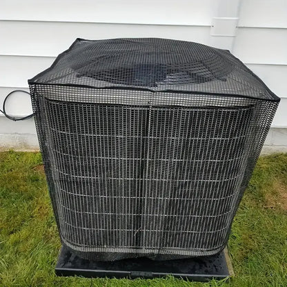 ⏳ Last day to save 49%-❄️-Heavy-Duty Mesh AC Cover – All-Season Outdoor Protection
