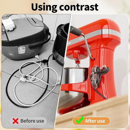 🔌✨ 12-Pack Upgraded Appliance Cord Organizers – Tidy Cords, Cleaner Counters