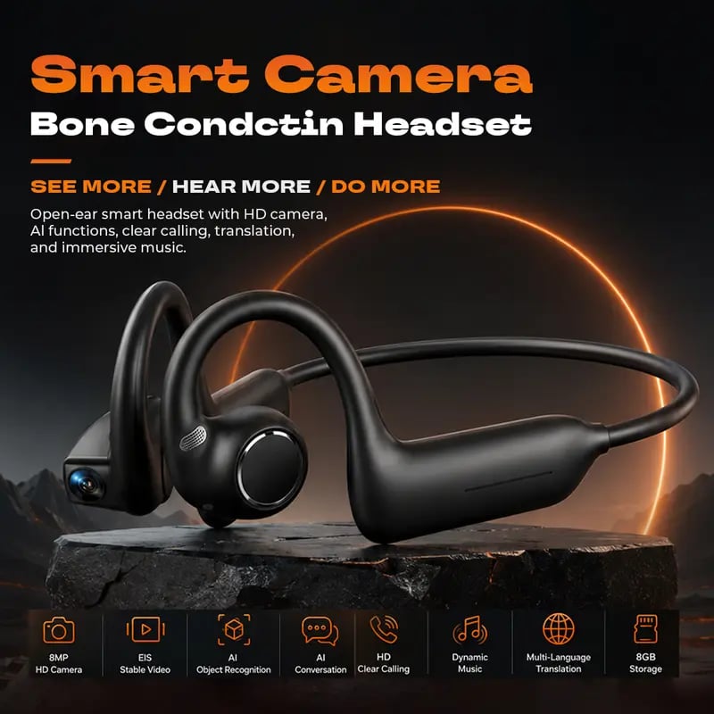 📢Limited-time 50% off🎧 E12 Smart Bone Conduction Headphones