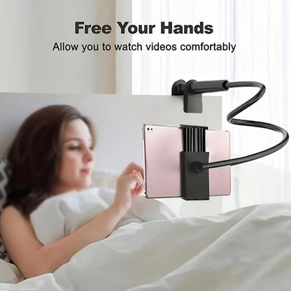 📱 360° Rotating Phone & Tablet Stand – Adjustable Desktop Holder