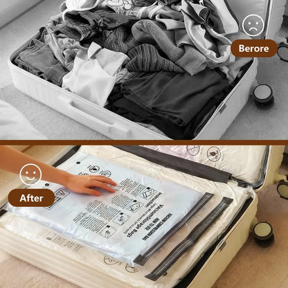 🔥HOT SALE-Cordless Travel Vacuum Storage Compression Bag Set✨