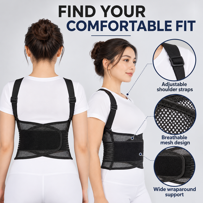 🔥2026 Flash Sale On ✨ Breathable Posture Corrector for Everyday Back Support