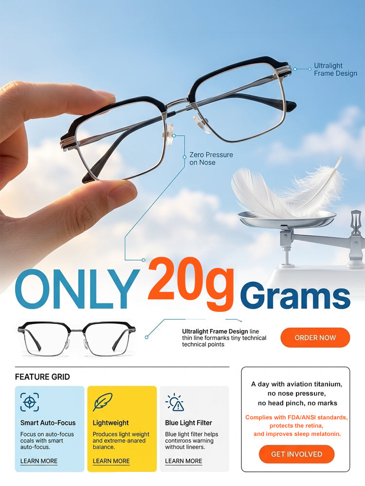 🔥Buy 1 Get 1 Free👓Auto-Adjusting HD Reading Glasses