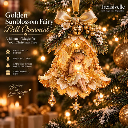 🧚‍♀️🎄 Holiday Collector’s Set | All 7 Light-Up Fairy Bell Ornaments – 50% OFF + FREE SHIPPING
