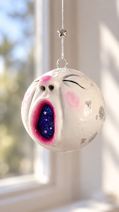 Handmade Moon Character Ornaments | Three Celestial Styles