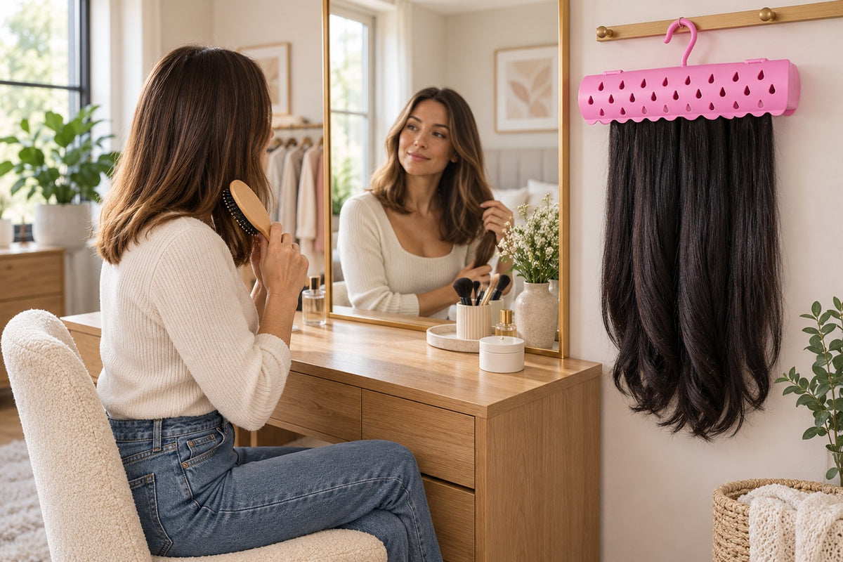 Hair Extension Wash & Style Holder