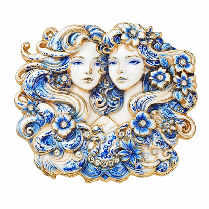 Luxury Zodiac Enamel Brooch – Turn a Simple Blazer into a Statement ✨