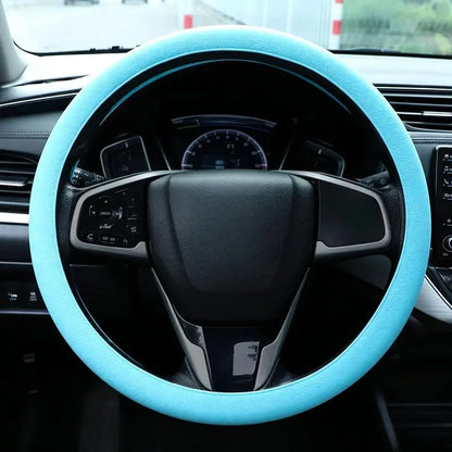 🚗Elastic Silicone Anti-Slip Car Steering Wheel Cover